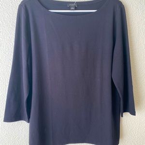 Anne Taylor Black Blouse